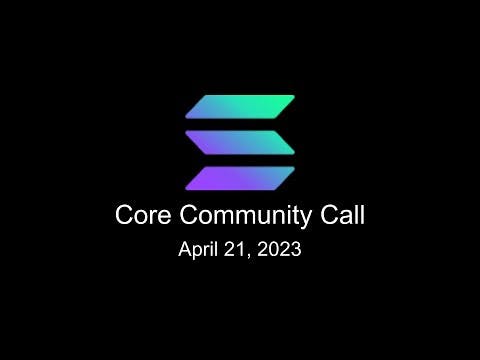 Core Community Call - April 21, 2023 - QUIC, Syscall for Restart Slots