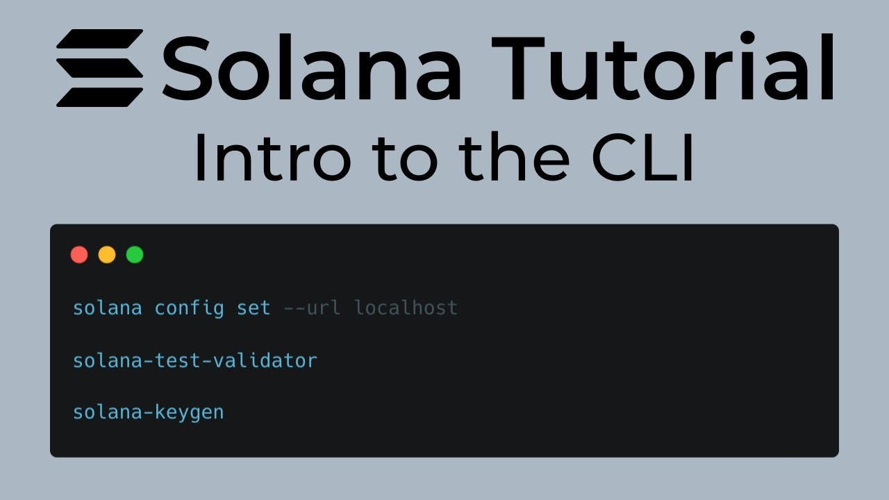 Learn the Solana CLI (clusters, wallets, deploy, etc)